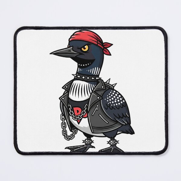 Item preview, Rebellious Rebel loon bird punk designed and sold by iwzzuel.