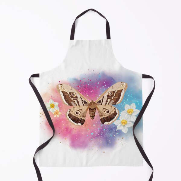 Item preview, Ethereal Moth in Floral Smoke designed and sold by Mypieceofspace.