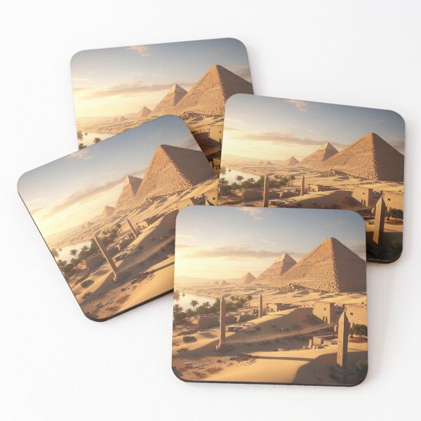 Item preview, Pyramids at sunset designed and sold by Losancestros.