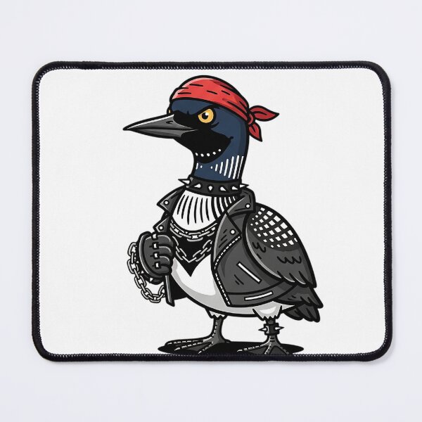 Item preview, Rebellious Rebel loon bird punk designed and sold by iwzzuel.