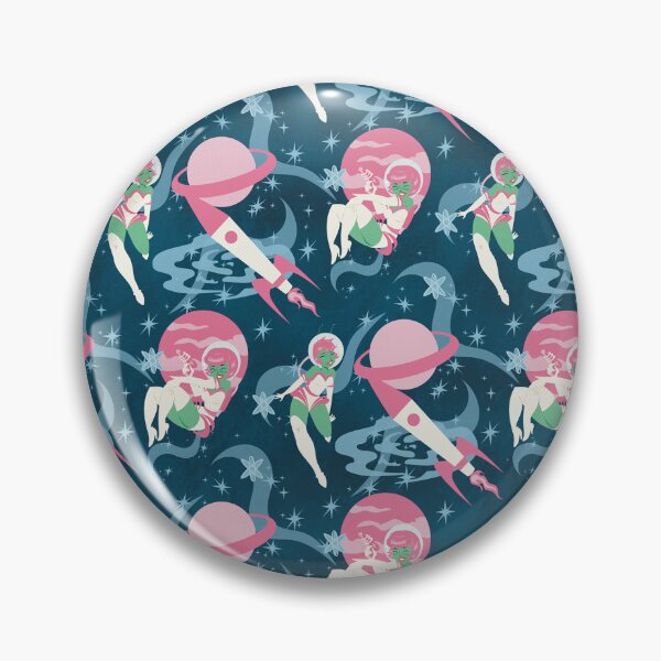 Item preview, Space Girls Pin Up Pattern designed and sold by TJohnsonDesigns.