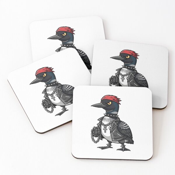 Item preview, Rebellious Rebel loon bird punk designed and sold by iwzzuel.