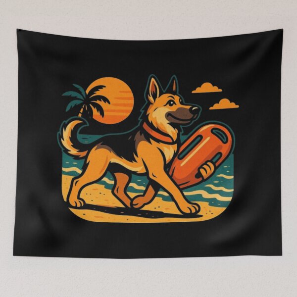 Item preview, German Shepherd Dog Lover – Iconic Canine Breed, Strength, Loyalty & Intelligence designed and sold by Typologystudios.