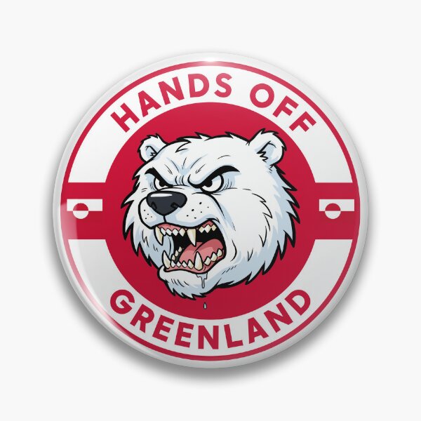 Item preview, Hands Off Greenland Polar Bear - Anti Trump designed and sold by PixVib.