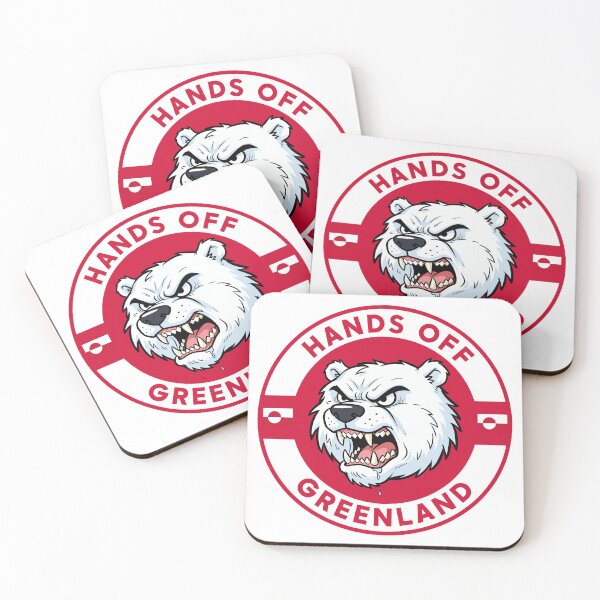 Item preview, Hands Off Greenland Polar Bear - Anti Trump designed and sold by PixVib.