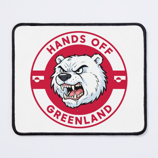 Item preview, Hands Off Greenland Polar Bear - Anti Trump designed and sold by PixVib.
