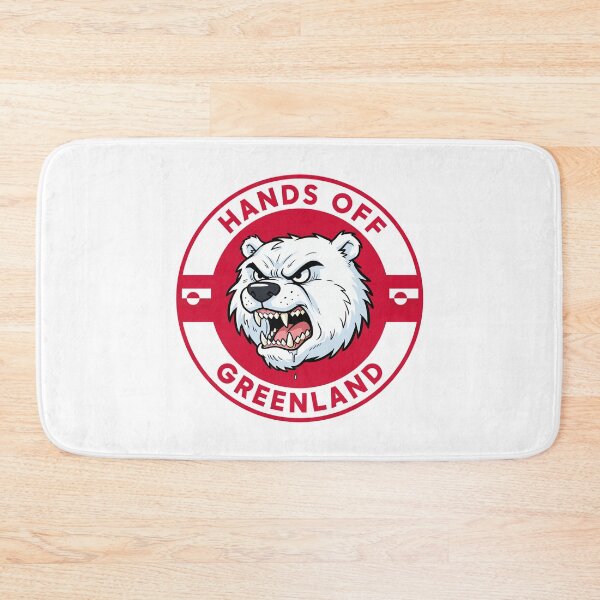 Item preview, Hands Off Greenland Polar Bear - Anti Trump designed and sold by PixVib.