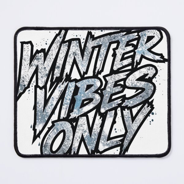 Item preview, Minimalist Winter Vibes Script with Delicate Snowflakes designed and sold by PACS0011.