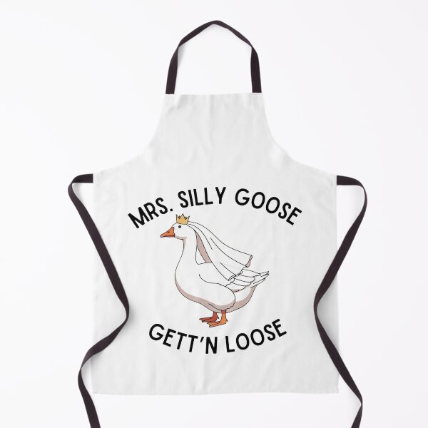 Item preview, Mrs. Silly Goose Bride Funny Goose Lover Married Couple Matching Wedding Luxury Bachelorette designed and sold by MotivaChic.