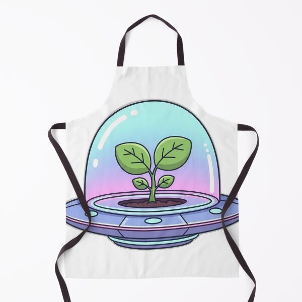 Item preview, Whimsical Sci-Fi Sprout Sticker designed and sold by  Side Quest Studio.