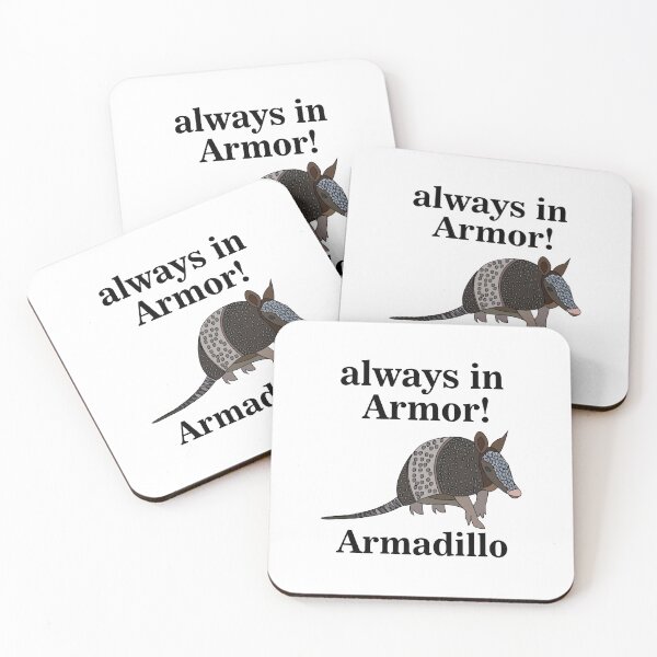 Item preview, Armadillo Animal Funny designed and sold by Nisha Prabhu.