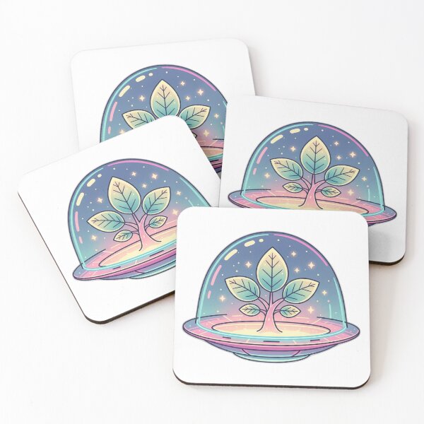 Item preview, Whimsical Sci-Fi Sprout Sticker 3 designed and sold by  Side Quest Studio.