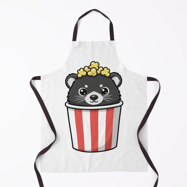 Item preview, Cute Binturong In Popcorn Bucket Kawaii designed and sold by Petzzz.