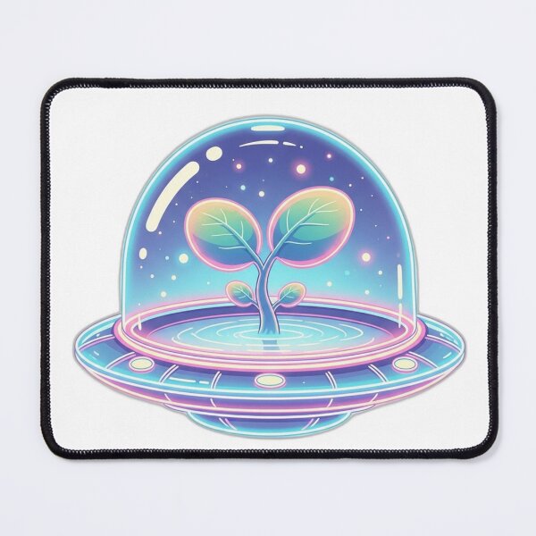 Item preview, Whimsical Sci-Fi Sprout Sticker 2 designed and sold by Side Quest Studio.