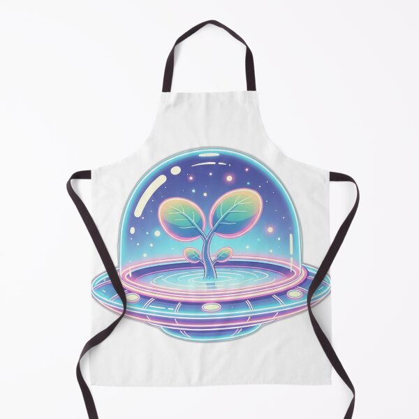 Item preview, Whimsical Sci-Fi Sprout Sticker 2 designed and sold by  Side Quest Studio.