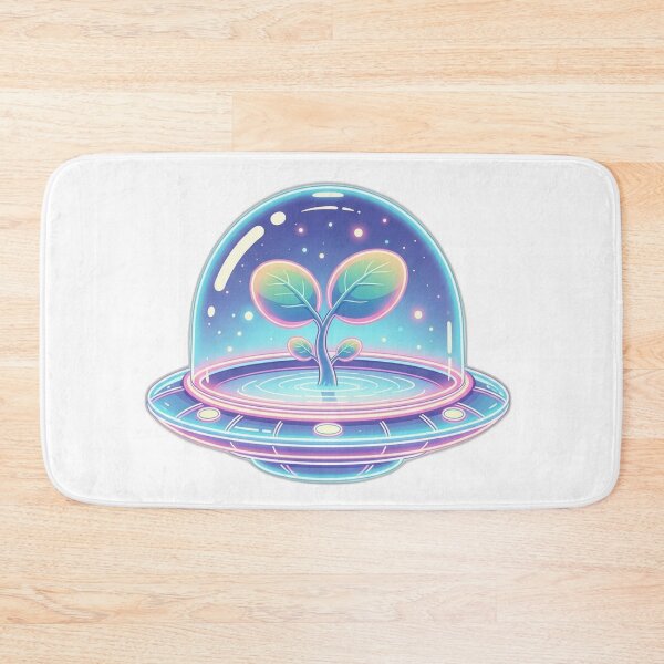 Item preview, Whimsical Sci-Fi Sprout Sticker 2 designed and sold by  Side Quest Studio.