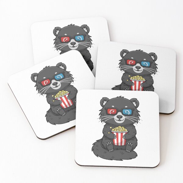 Item preview, Movie Night Binturong With 3D Glasses designed and sold by Petzzz.