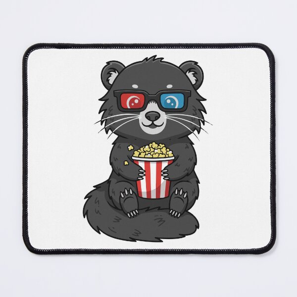 Item preview, Movie Night Binturong With 3D Glasses designed and sold by Petzzz.