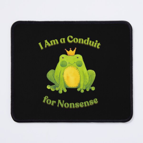 Item preview, I Am a Conduit for Nonsense T-shirt. Funny Weirdcore Sayings Unique Tshirt Tee Adults Men Women Meme Graphic Humor Sarcastic designed and sold by MotivaChic.