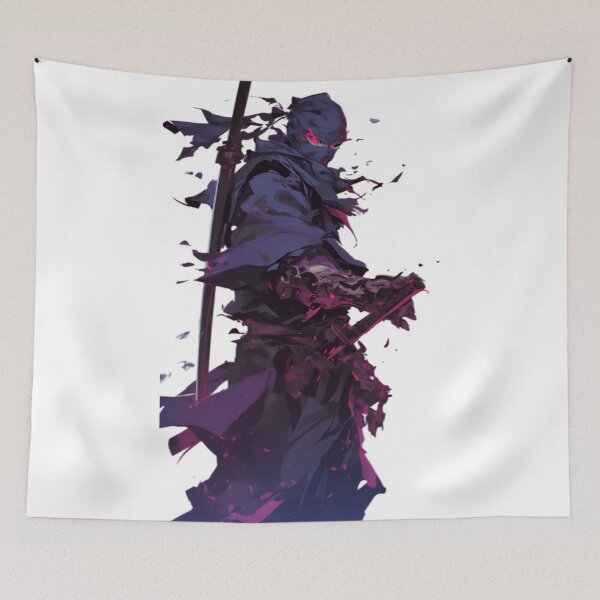 Item preview, Shadow Samurai Ninja – Dark Anime Warrior Aesthetic designed and sold by Dyan4.