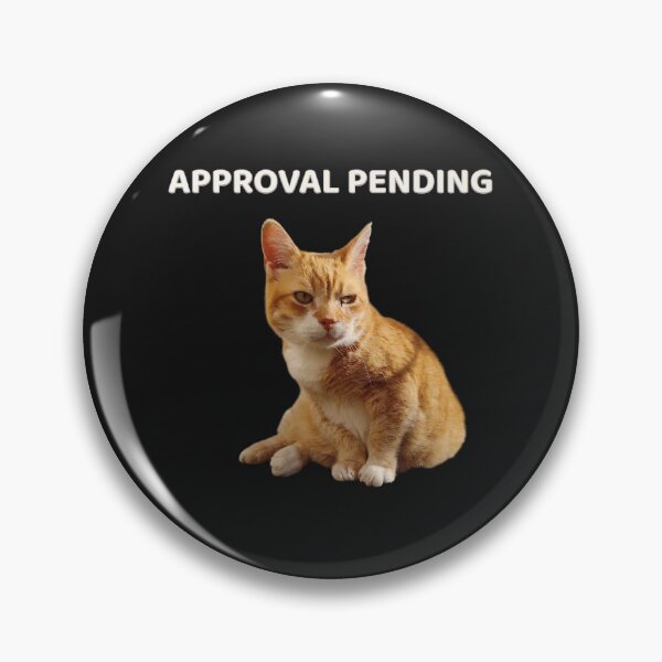 Artikelvorschau, Genehmigung ausstehend – Design mit urteilendem Katzenhumor entworfen und verkauft von MB-CatPrints.