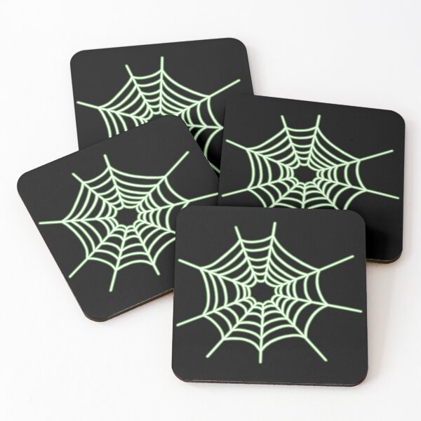 Item preview, Neon Green Glow Cob Web designed and sold by kitschandkawaii.