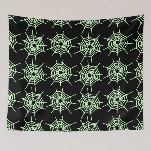 Item preview, Neon Green Glow Cob Web designed and sold by kitschandkawaii.