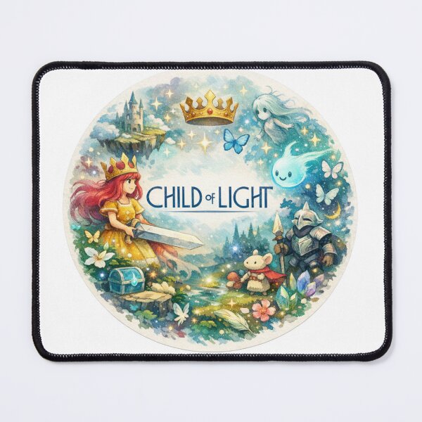 Item preview, Child Of Light Cute ArtWork designed and sold by FeelTheDrawing.