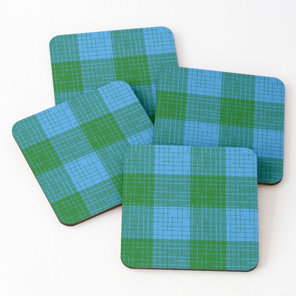 Item preview,  Blue and Green Crosshatch Plaid Gingham Design  designed and sold by PatternTitan.