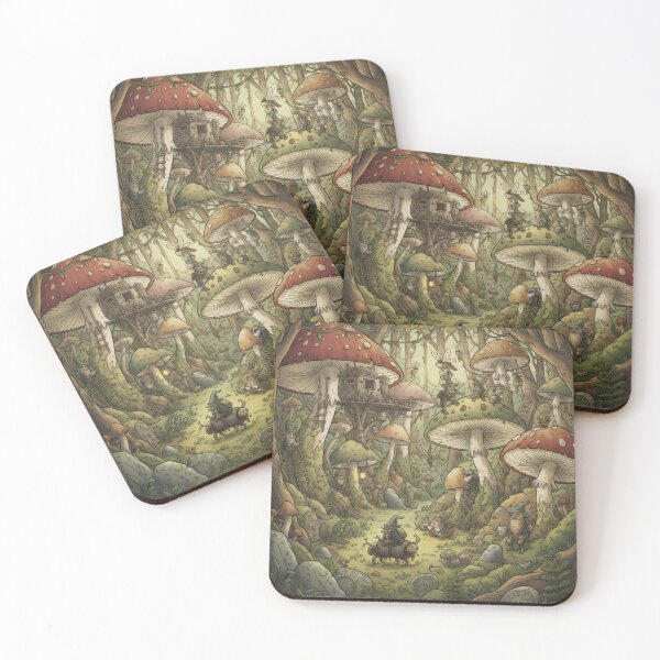 Item preview,  Dwarf village. designed and sold by MyHappyArtShop.