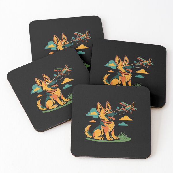 Item preview, German Shepherd Dog Art – Powerful Working Breed, Loyalty & Strength Design designed and sold by Typologystudios.