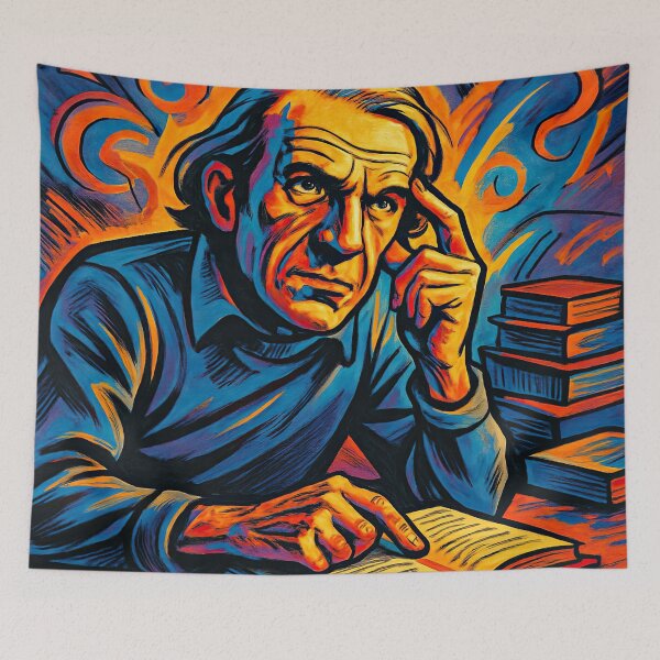 Item preview, Gilles Deleuze | Comics stylCartoone -  designed and sold by ComicsFactory.