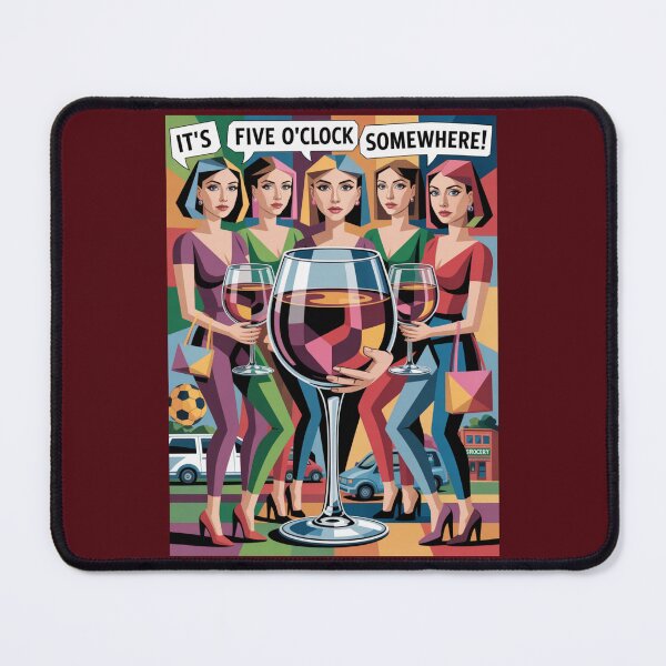 Item preview, Organized Gang of Wine Moms Cubist designed and sold by karolinao746.