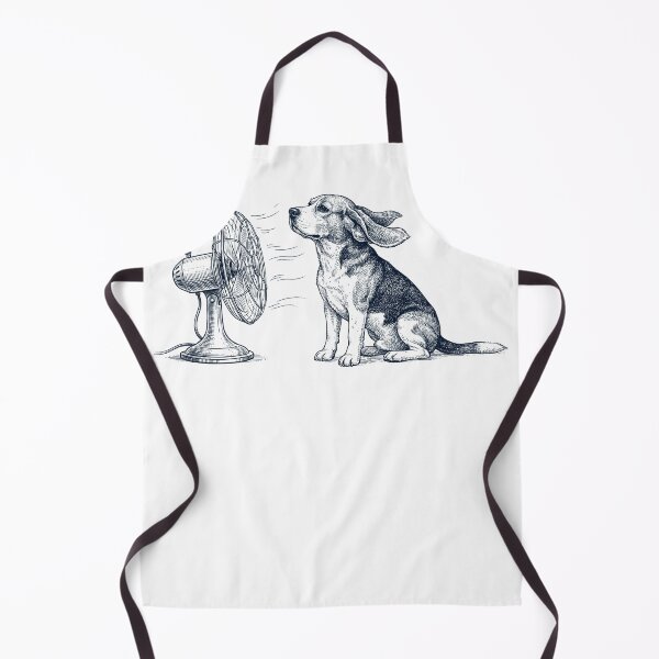 Item preview, Vintage Beagle With Fan Dog Mom Dad designed and sold by DoodleTortle.