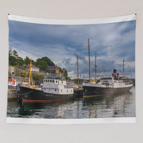 Item preview, Docked at the Radhusplassen designed and sold by DiFigianoPhoto.