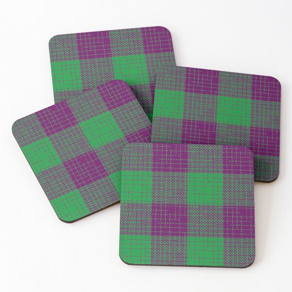 Item preview, Purple and Green Crosshatch Plaid Gingham Design  designed and sold by PatternTitan.