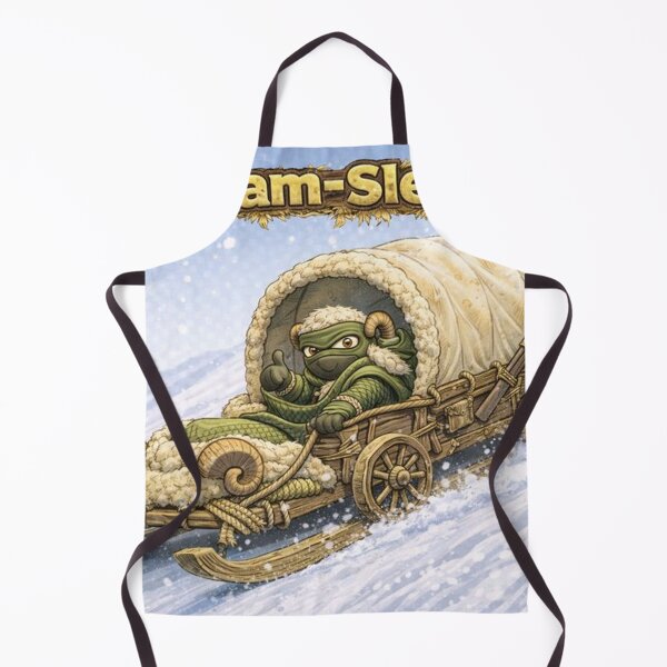 Item preview, Ram-Sled – TurtleSheepNinja Winter Escape Wagon designed and sold by Thpoar.