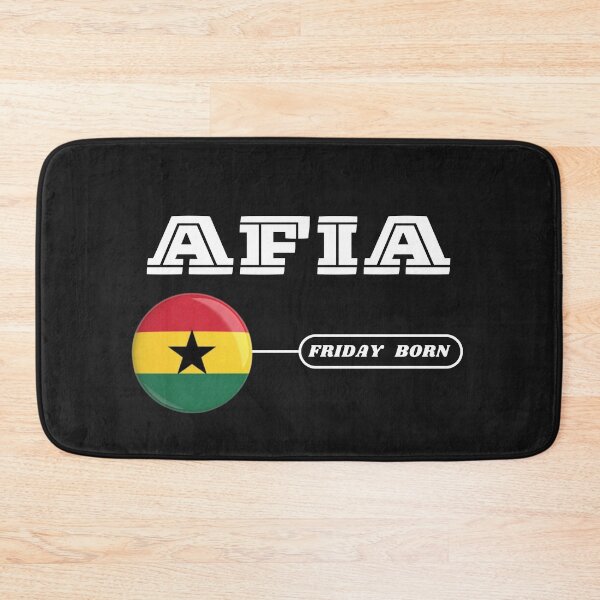 Item preview, Afia T-shirt / apparel, Ghana name, Akan name for female born on Friday,  designed and sold by alphagrace.