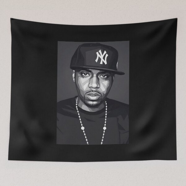 Item preview, Nas Rapper Hope Classic designed and sold by coyleucoaxum.