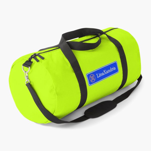 Item preview, LinaXandria - Logo, w. name, horizontal, Lime background designed and sold by LinaXandria.