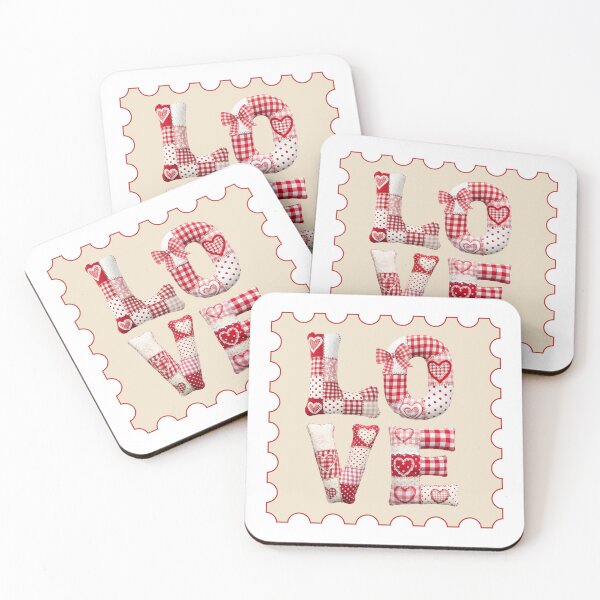 Item preview, Faux Patchwork Love designed and sold by colourquest.
