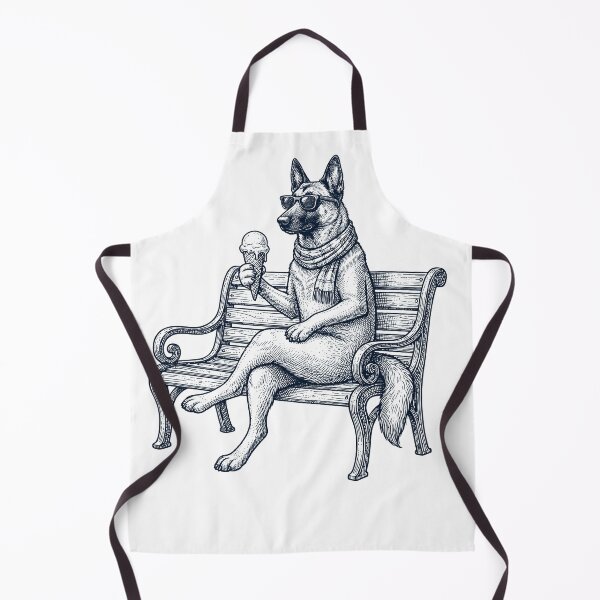Item preview, Belgian Malinois Ice Cream Dog Mom Dad designed and sold by DoodleTortle.