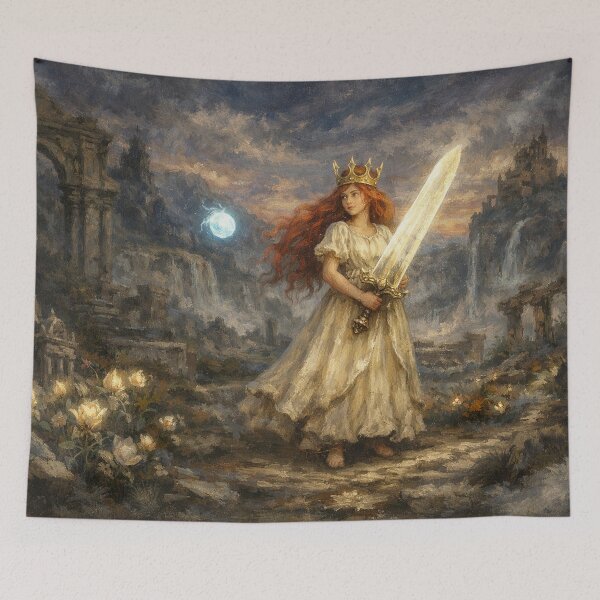 Item preview, Child Of Light inspired designed and sold by FeelTheDrawing.
