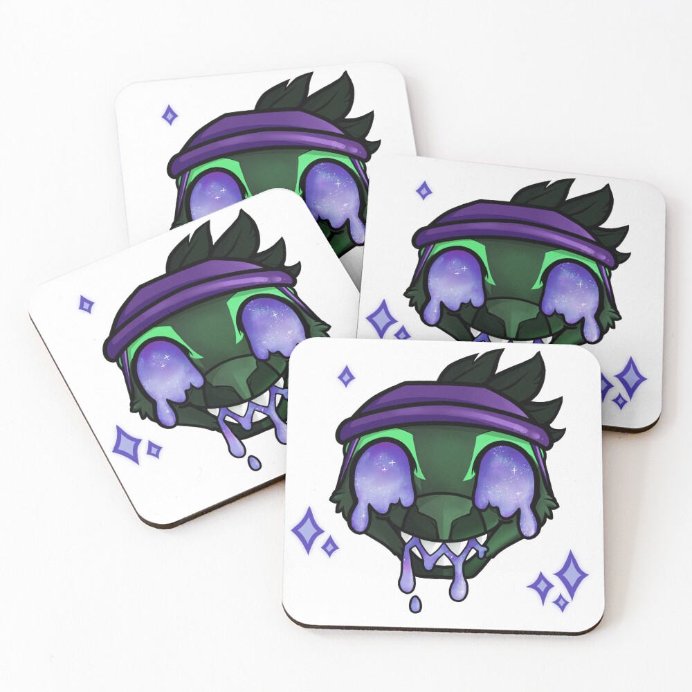 Item preview, Coasters (Set of 4) designed and sold by Raptor-N-Ele.