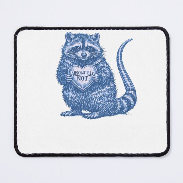 Item preview, Absolutely not Raccoon Valentines designed and sold by iLamshop.