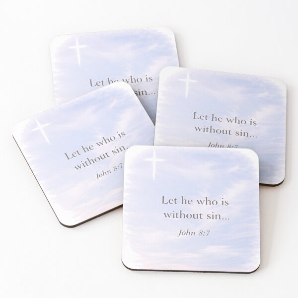 Item preview, Let he who is without sin designed and sold by DawnsStarDesign.