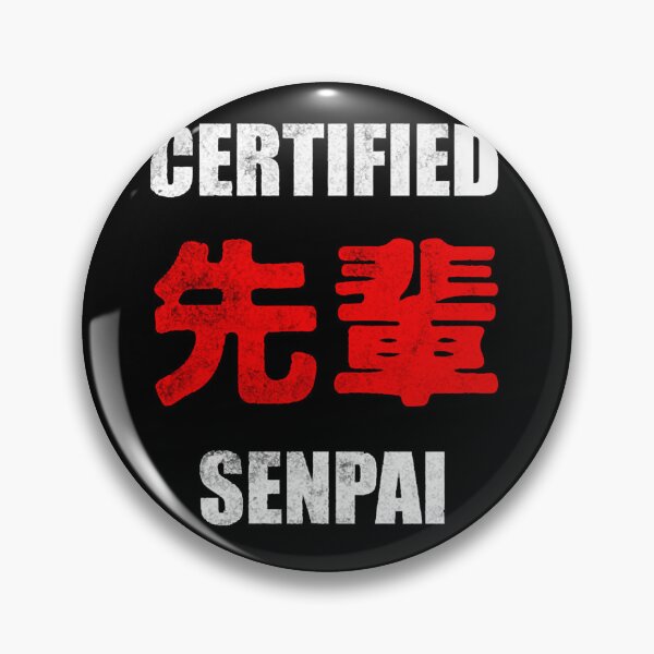 Aperçu de l'œuvre Senpai certifié Anime Senpai approuvé créée et vendue par GraphicsUWant.