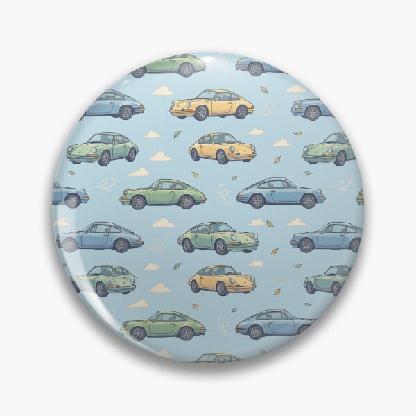 Item preview, Cute Blue Cars Pattern designed and sold by MDSDesigns.