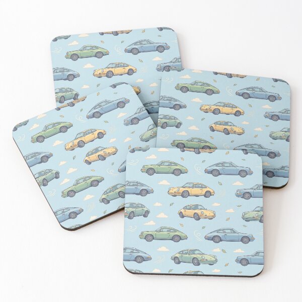 Item preview, Cute Blue Cars Pattern designed and sold by MDSDesigns.