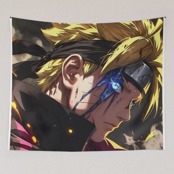 Item preview, Awakened Shinobi – Lightning Eye Anime Warrior Art designed and sold by Dyan4.